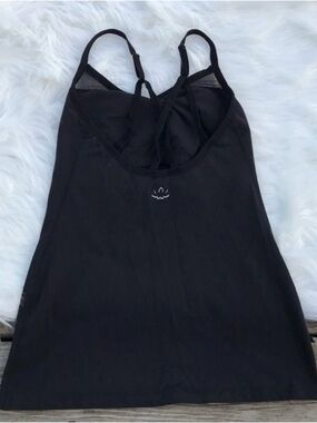 Beyond Yoga Black Strappy Racerback Tank